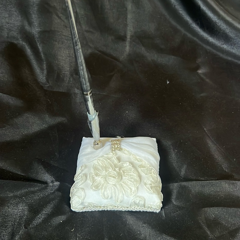 Wedding Guest Book Pen Holder